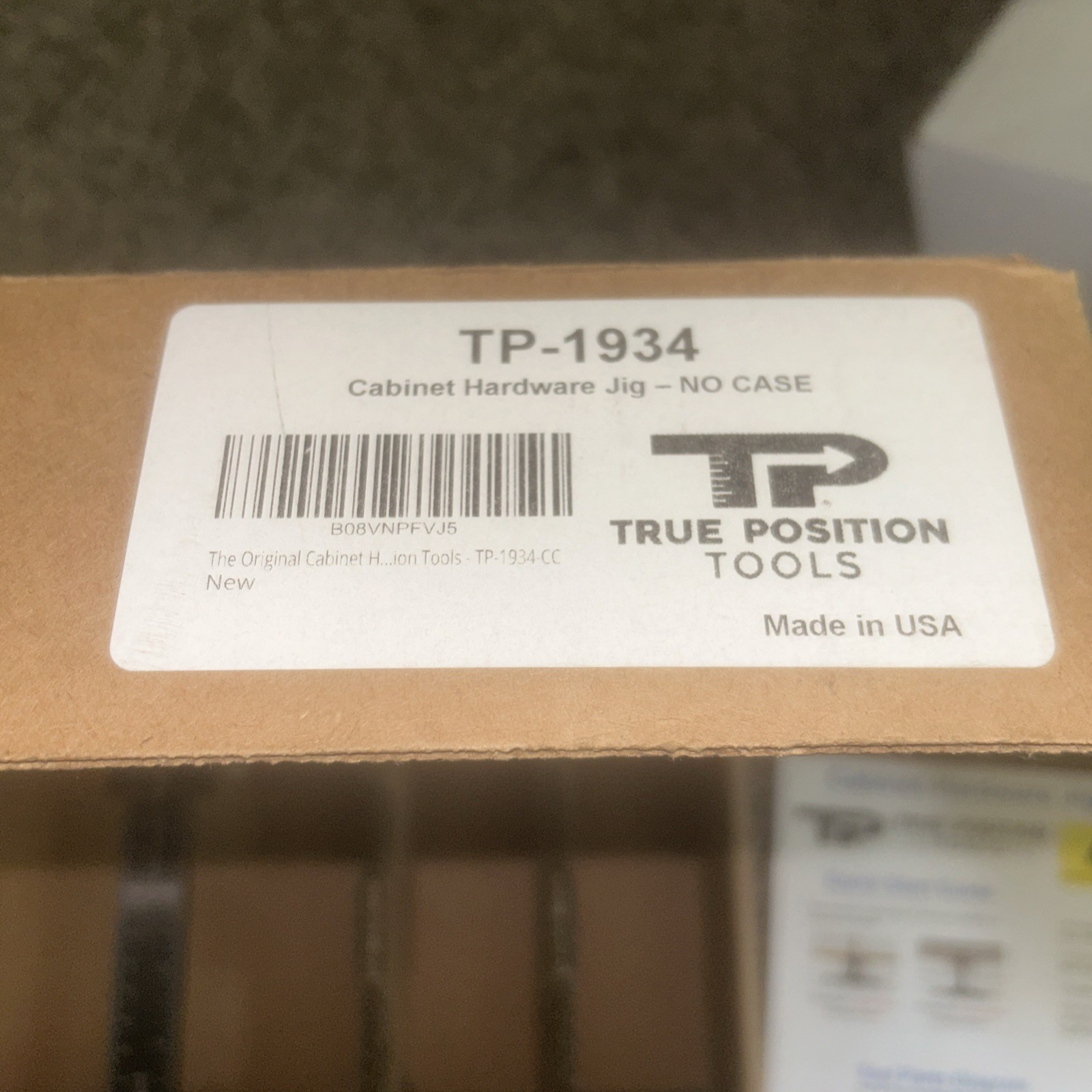 True Position Tools TP-1934 Cabinet Hardware Jig