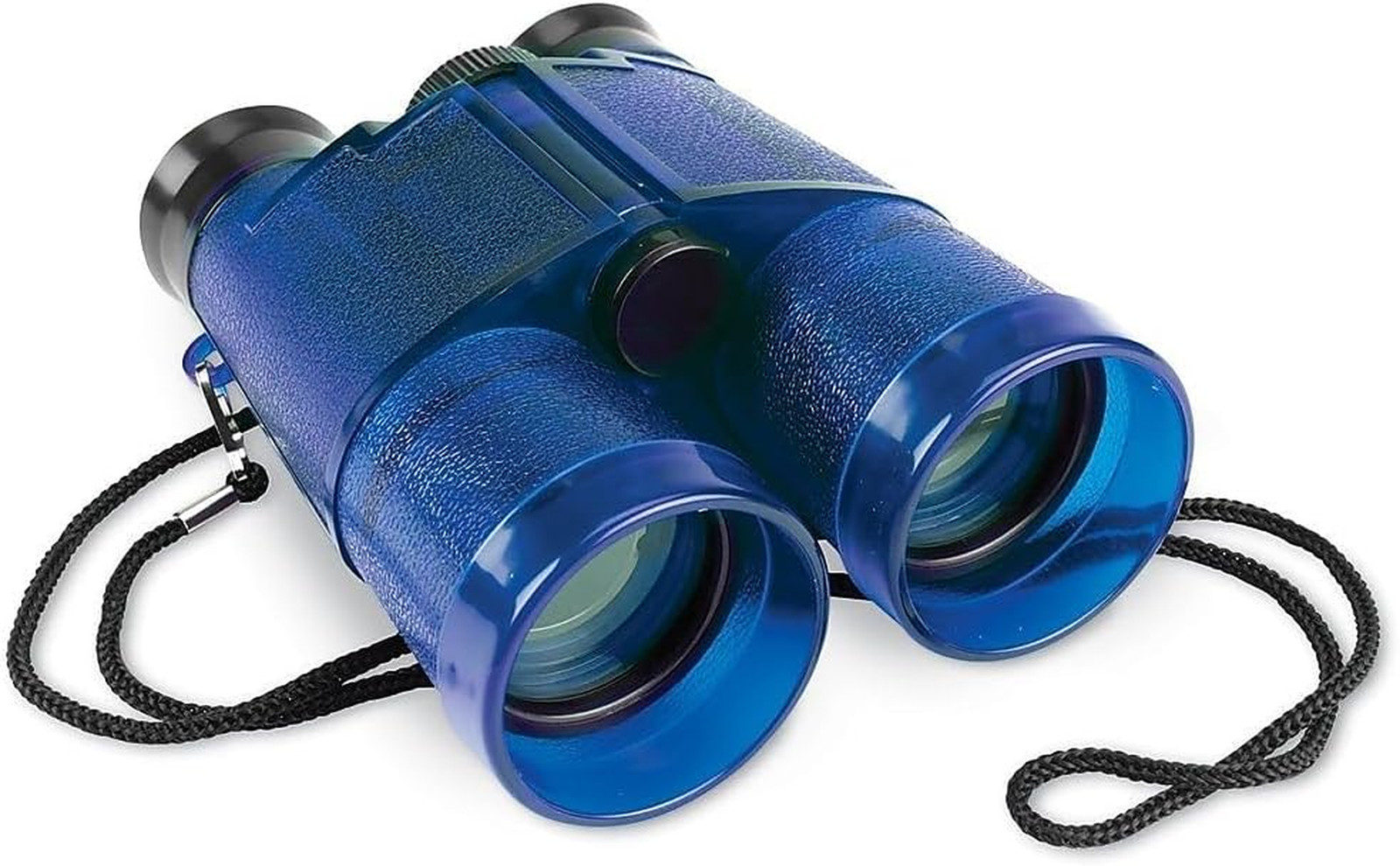 Binoculars with Lanyard for Children STEM Exploration Blue 6x Magnification Ages