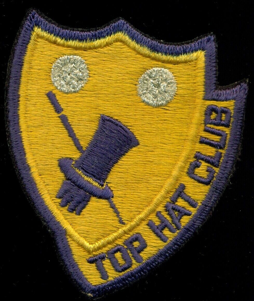 1950's BSA Boy Scouts Top Hat Club Patch CT-5