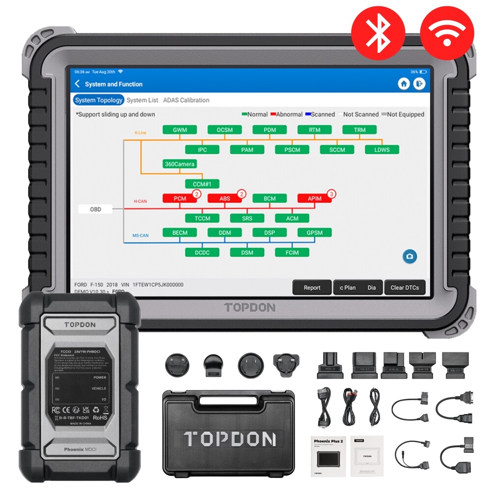 2025 Newest Phoenix PLUS 2 Pros Elite Coding Full System Diagnostic Scanner Tool