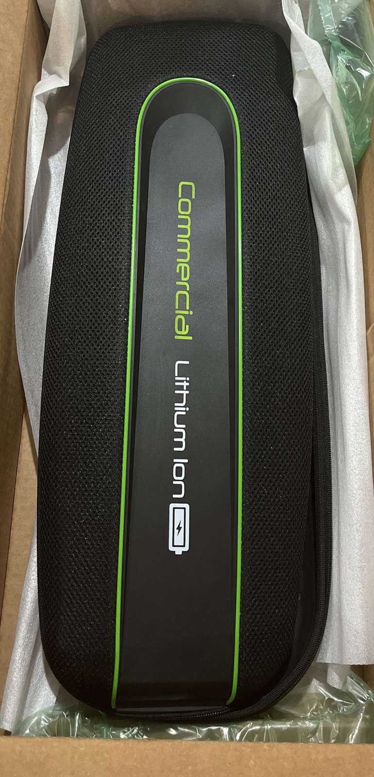 Tennant Nobles 9017485 Hard Shell Bag W/ Battery Logo, Independence Vacuum Clean