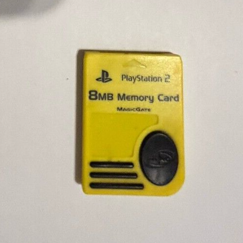 Nyko Yellow Sony Playstation 2 PS2 Memory Card 8MB
