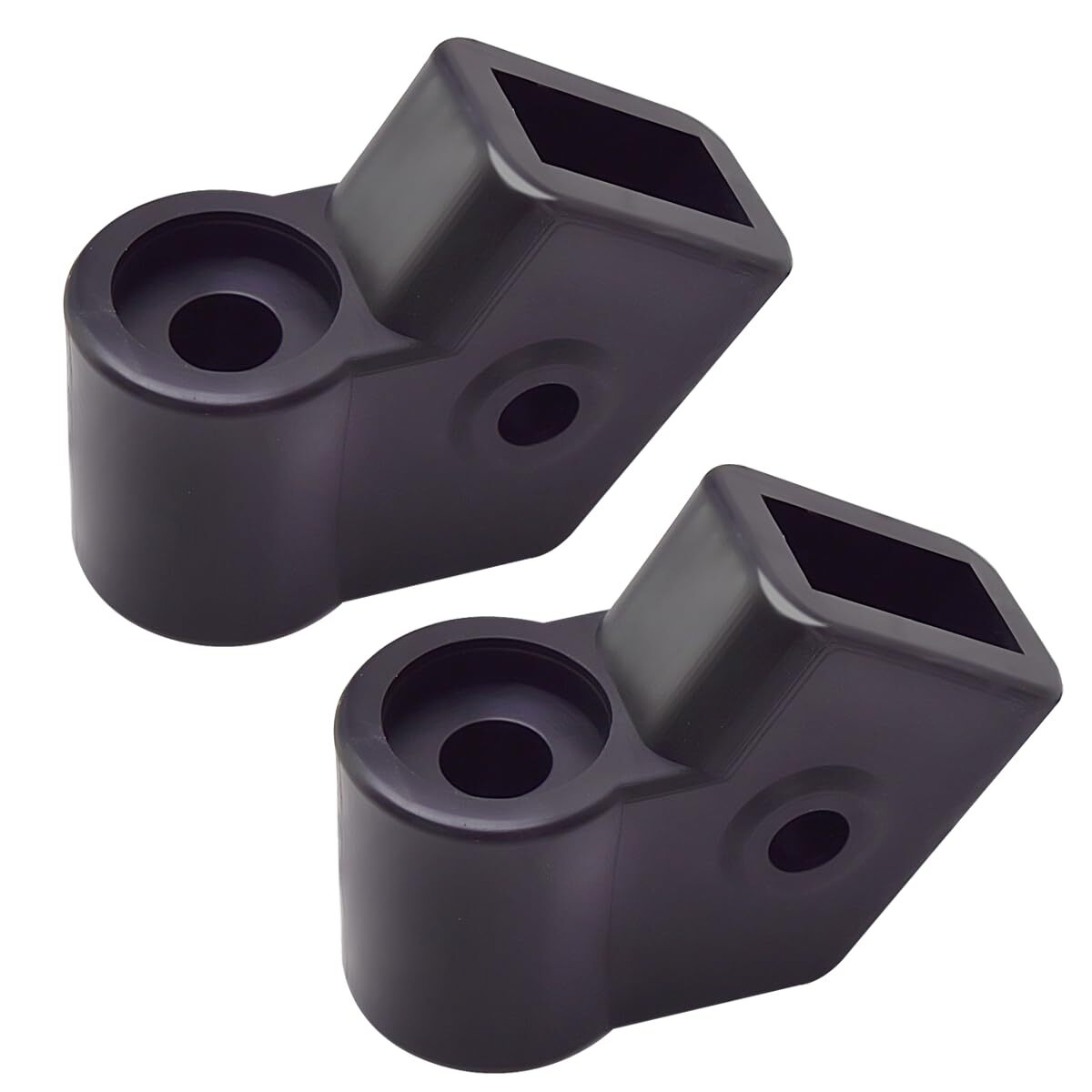 Set of 2 Shopping Cart Replacement Wheel Couplings Fit for Utility Cart/Shopp...