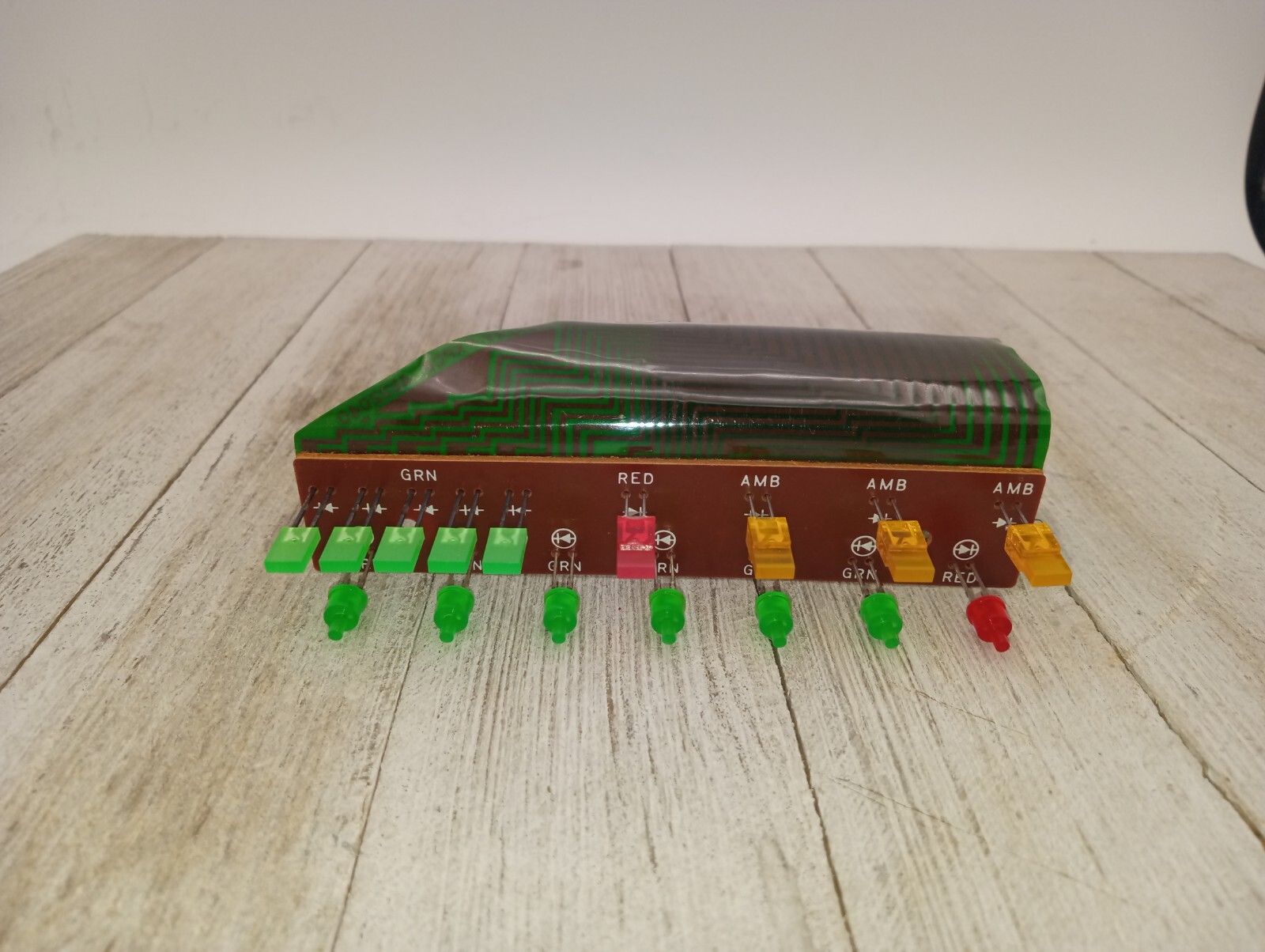 Nikko Model Gamma-20 Synthesized FM  Display FX PCB LED Circuit Board 4632040