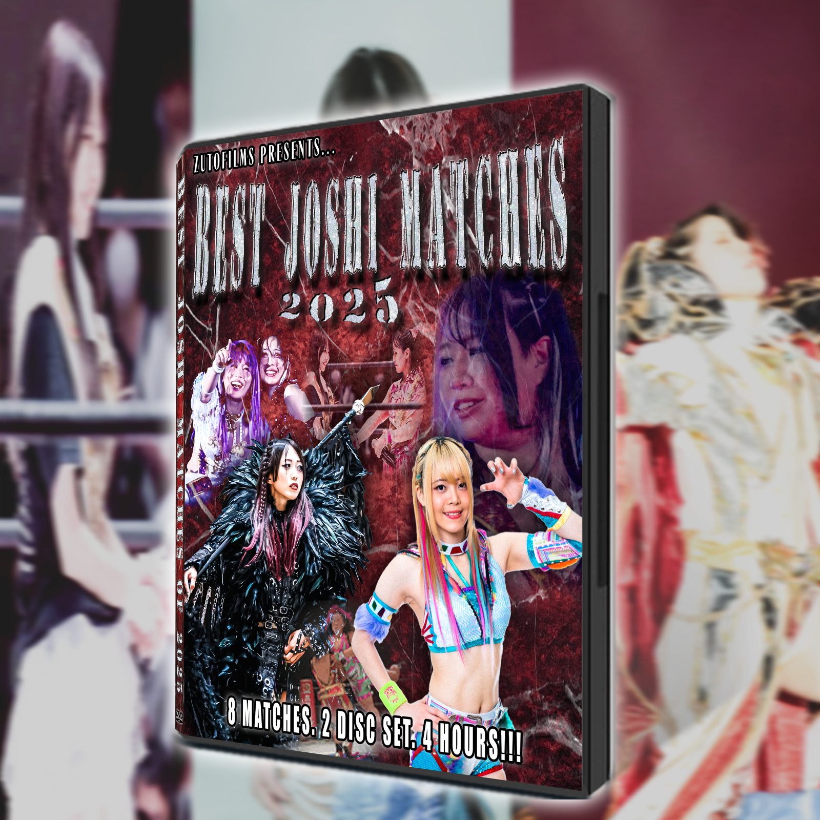 Best Joshi Matches of 2025 (2 Disc DVD) STARDOM SAYA KAMITANI SENDAI GIRLS IYO