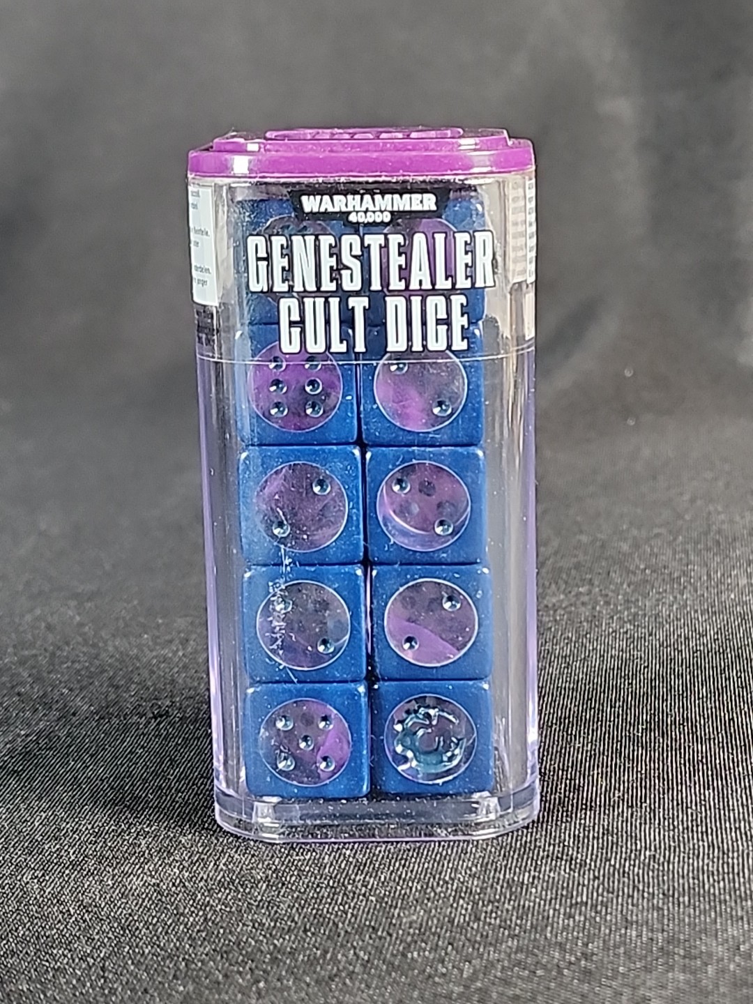 GW 40k Genestealer Cult Dice Set OOP 2015