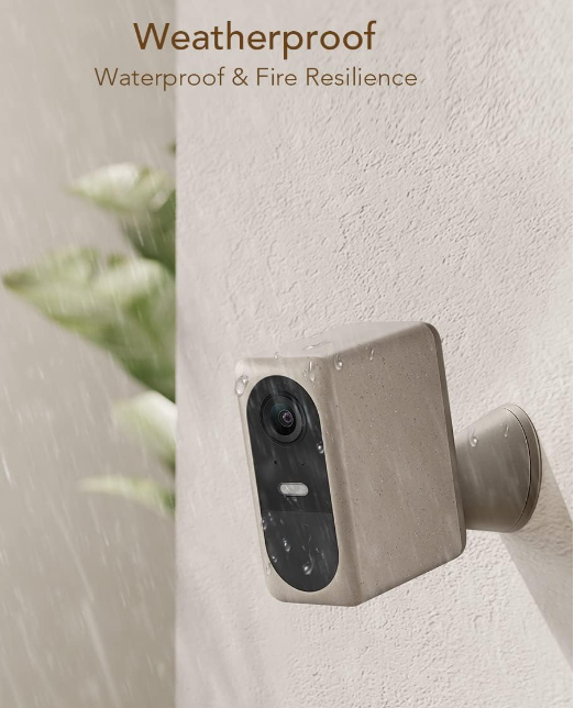 2K Security Cameras Wireless Outdoor, Battery Powered Security Camera