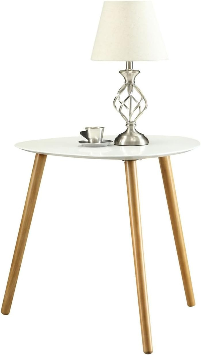 Stylish Oslo White End Table - Perfect for Any Modern Living Space