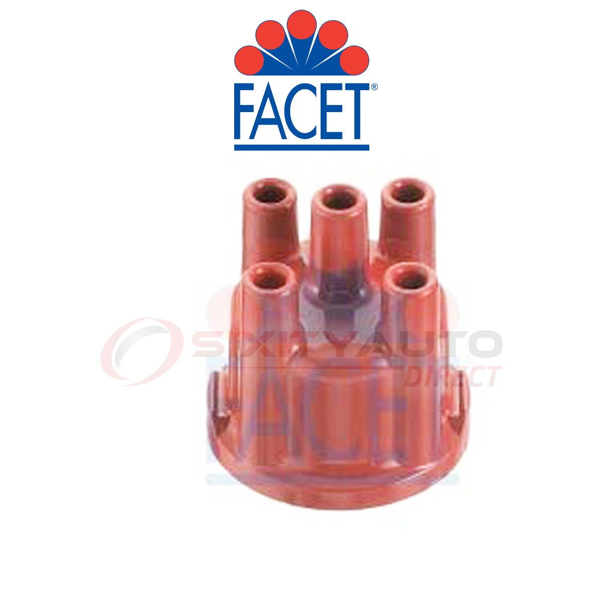 Facet Distributor Cap for 1974-1994 Alfa Romeo Spider - Ignition Spark Wire rp