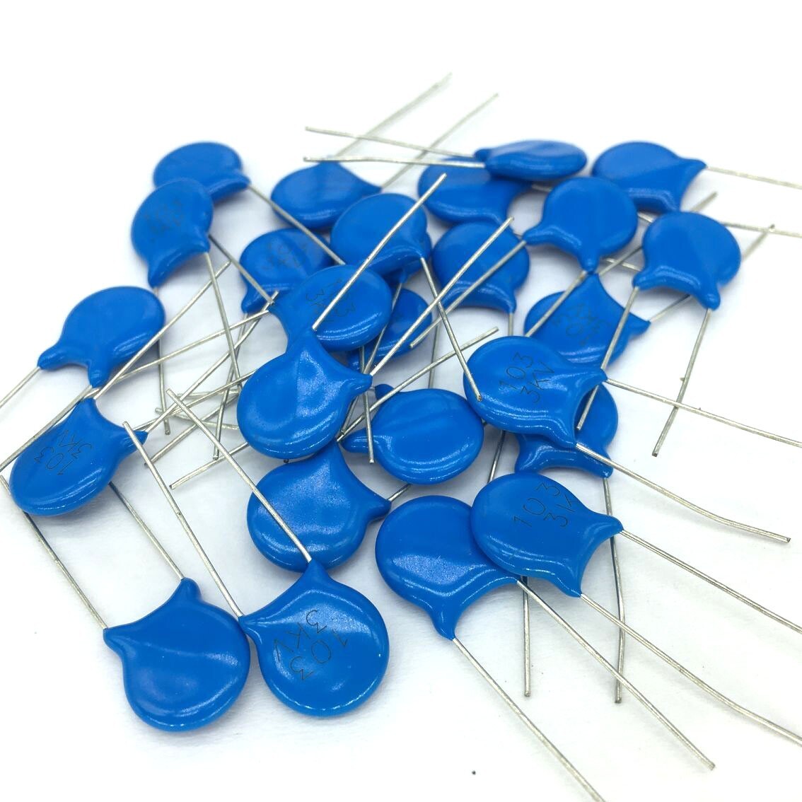 50PCS 3KV Disc Capacitors Ceramic Large Range of Values High Voltage 3000V 103