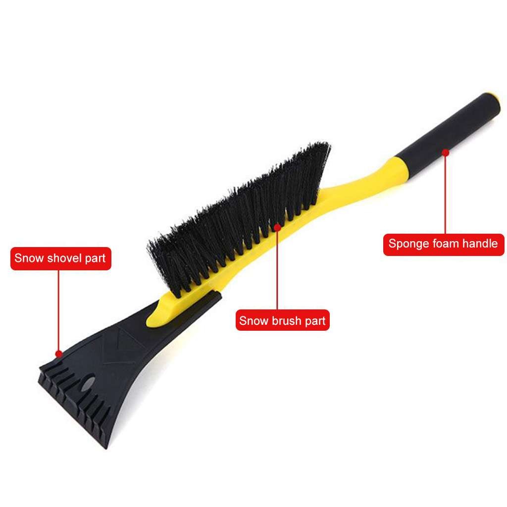 20" For Car Truck SUV Windshield Remover Scraper Car Snow Brush with Ice Scraper