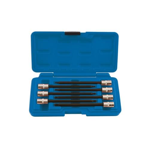 Laser Tools Long Ball End Star Socket Bit Set 1/4"D 7pc 5661