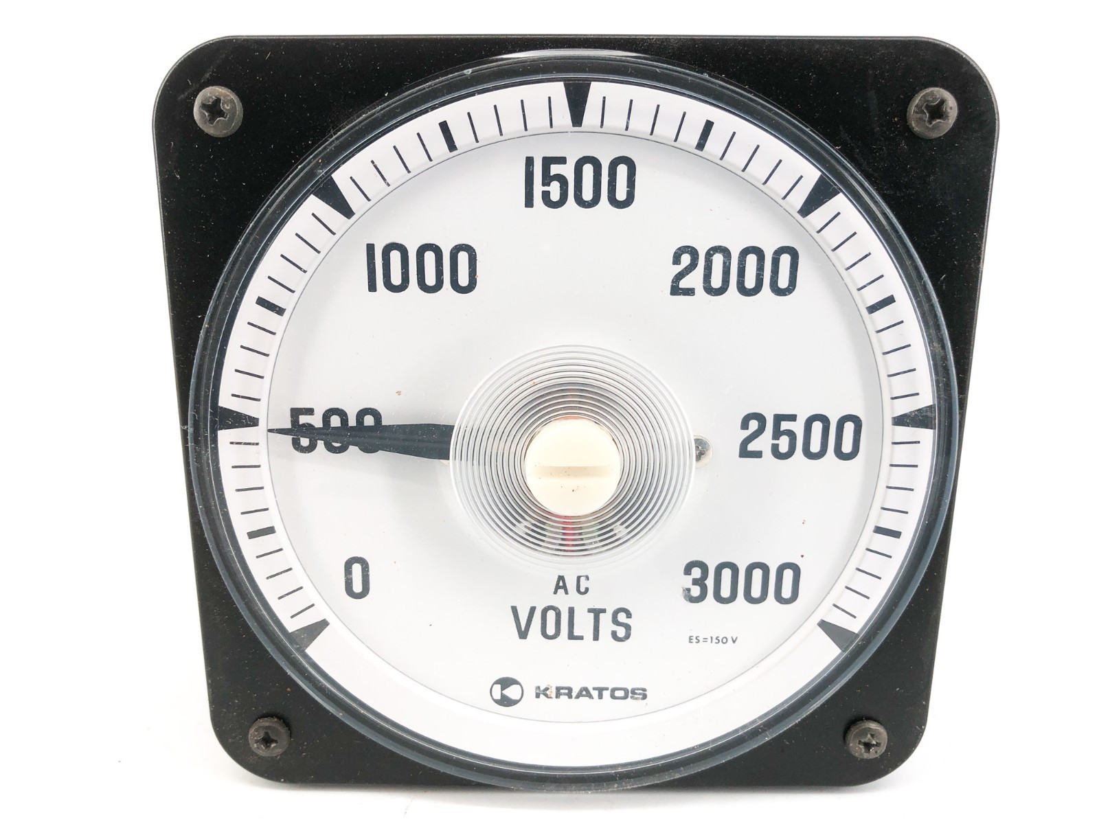 New Kratos A4V102 Voltmeter 0-3000VAC - No Box