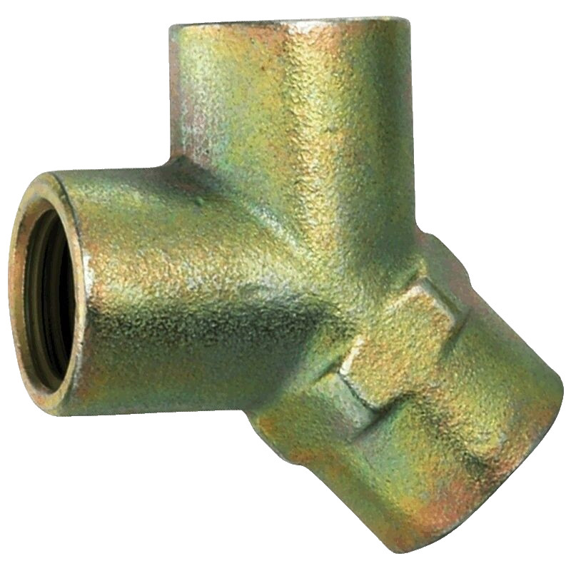 2x 3 Way Y Airline Connector Splitter 1/4 Inch BSP Air Line Female Thread UK P&P