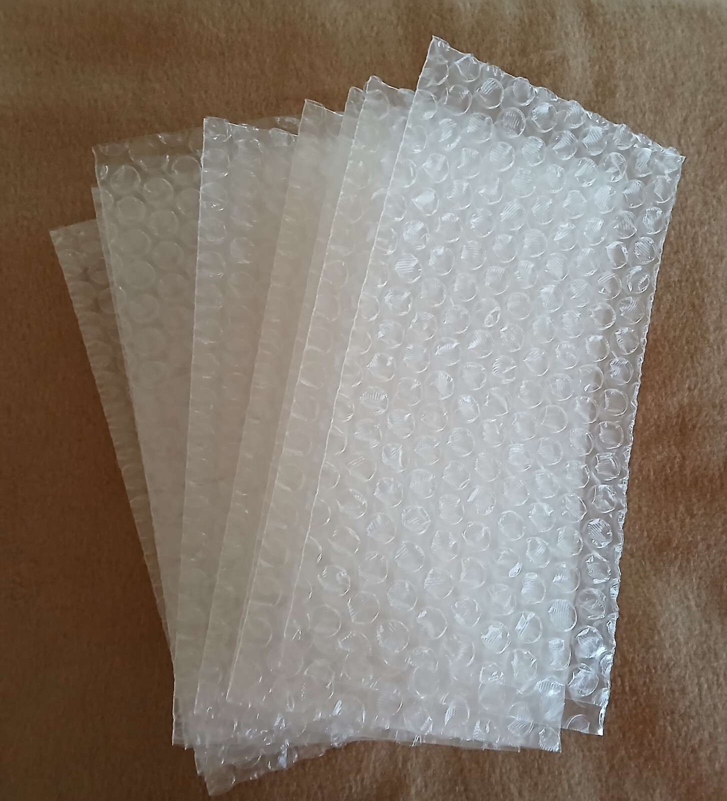 Pack Of 10 Bubble Sleeves For Shipping Packing 8 Inch X 4 Inch 8x4 New