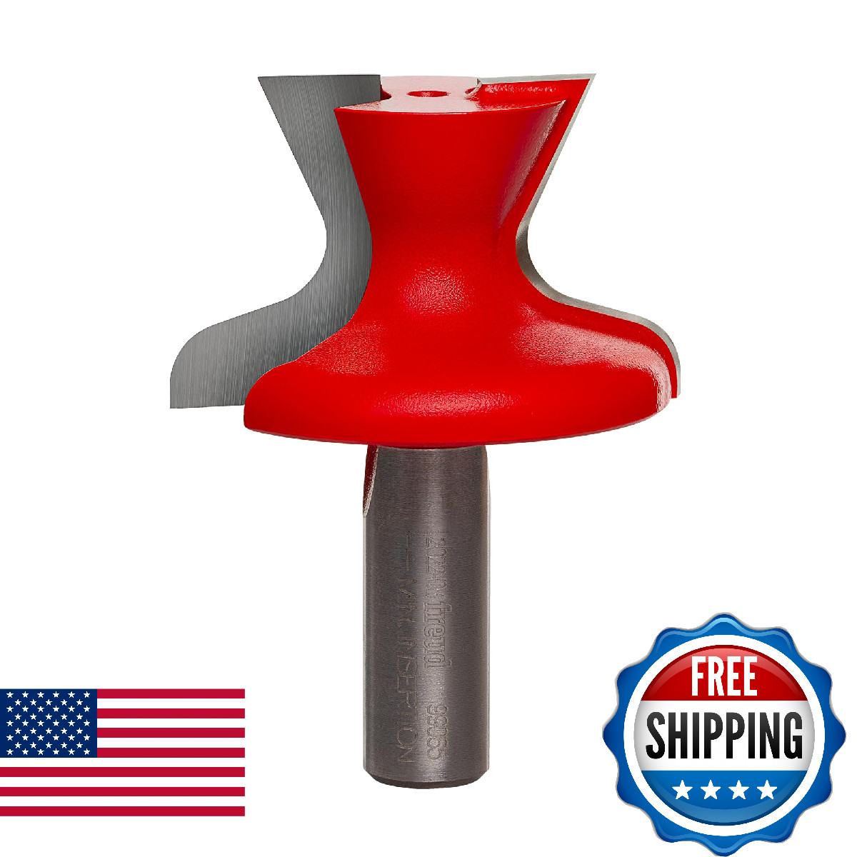 Freud 2in Finger Pull Door Lip Bit 1/2in Shank