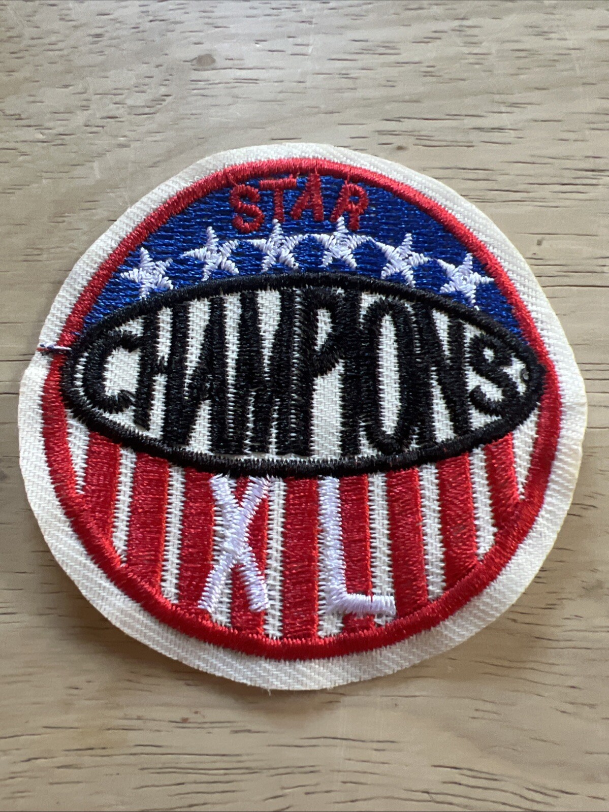 Vintage Star Champions XL Patch