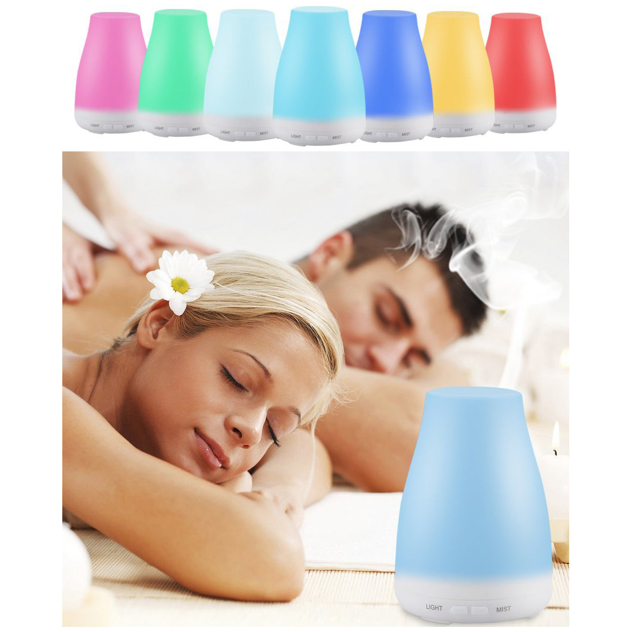 Aroma Humidifier – Essential Oil Diffuser for Home Atmosphere