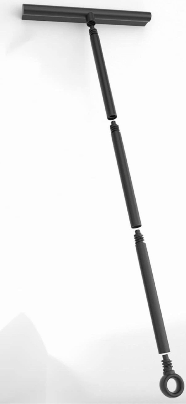 Squeegee Wiper with Durable Plastic andPP Construction, Long Handle Design
