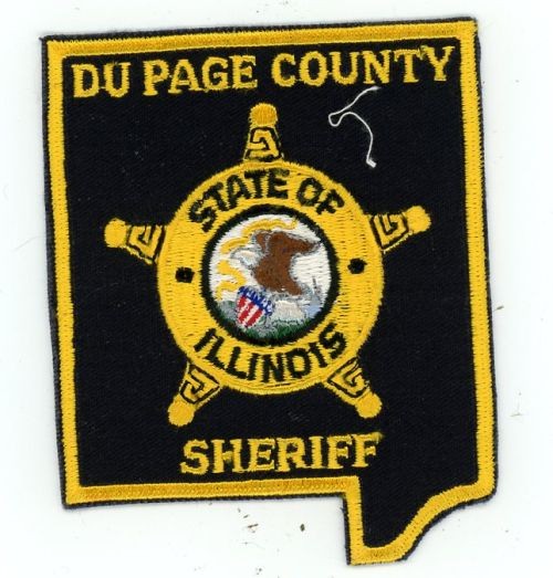 ILLINOIS IL DU PAGE COUNTY SHERIFF NICE SHOULDER PATCH POLICE