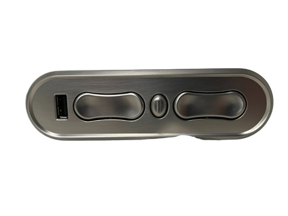 Flexsteel - Power Recliner & Headrest Button Control with USB & Home Button