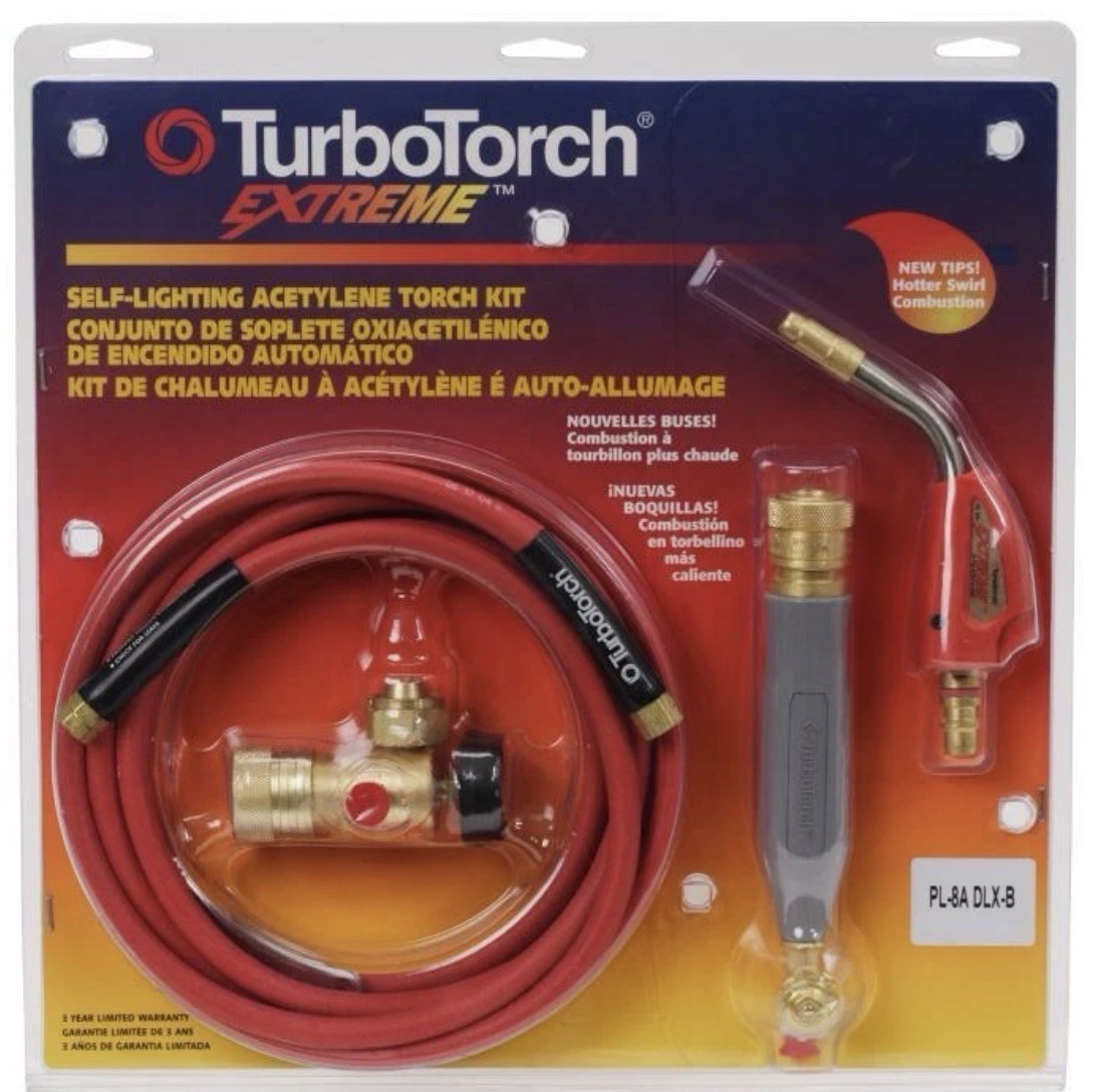 TurboTorch 0386-0835 PL-8ADLX-B Self Lighting Torch Kit