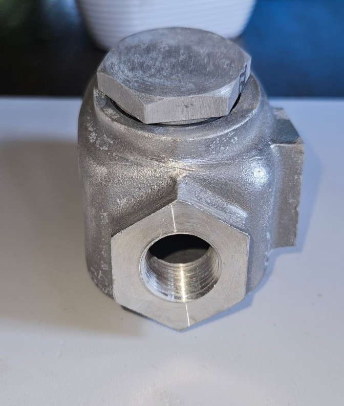 TEXAS PNEUMATIC IN-LINE LUBRICATOR Model TX-OL 1/2" - Each