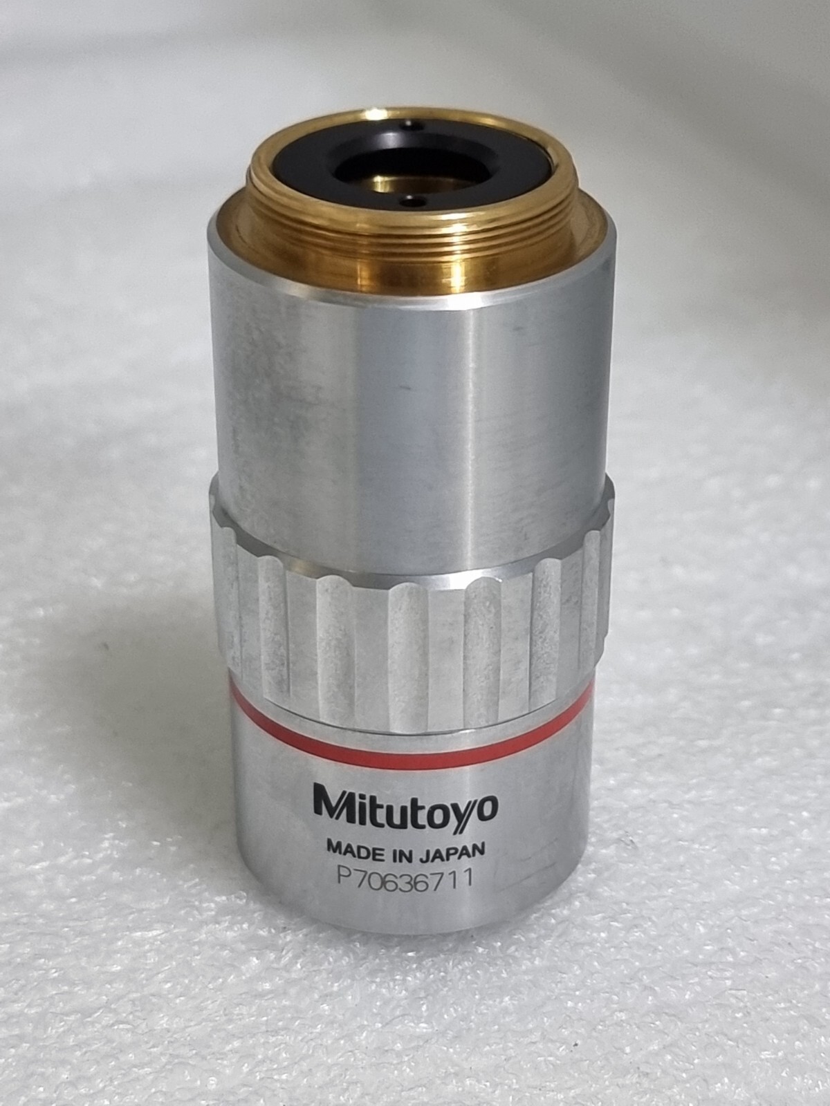 MITUTOYO M Plan Apo 5 x /0.14 ∞ / 0 f=200 Microscope Objective Lens