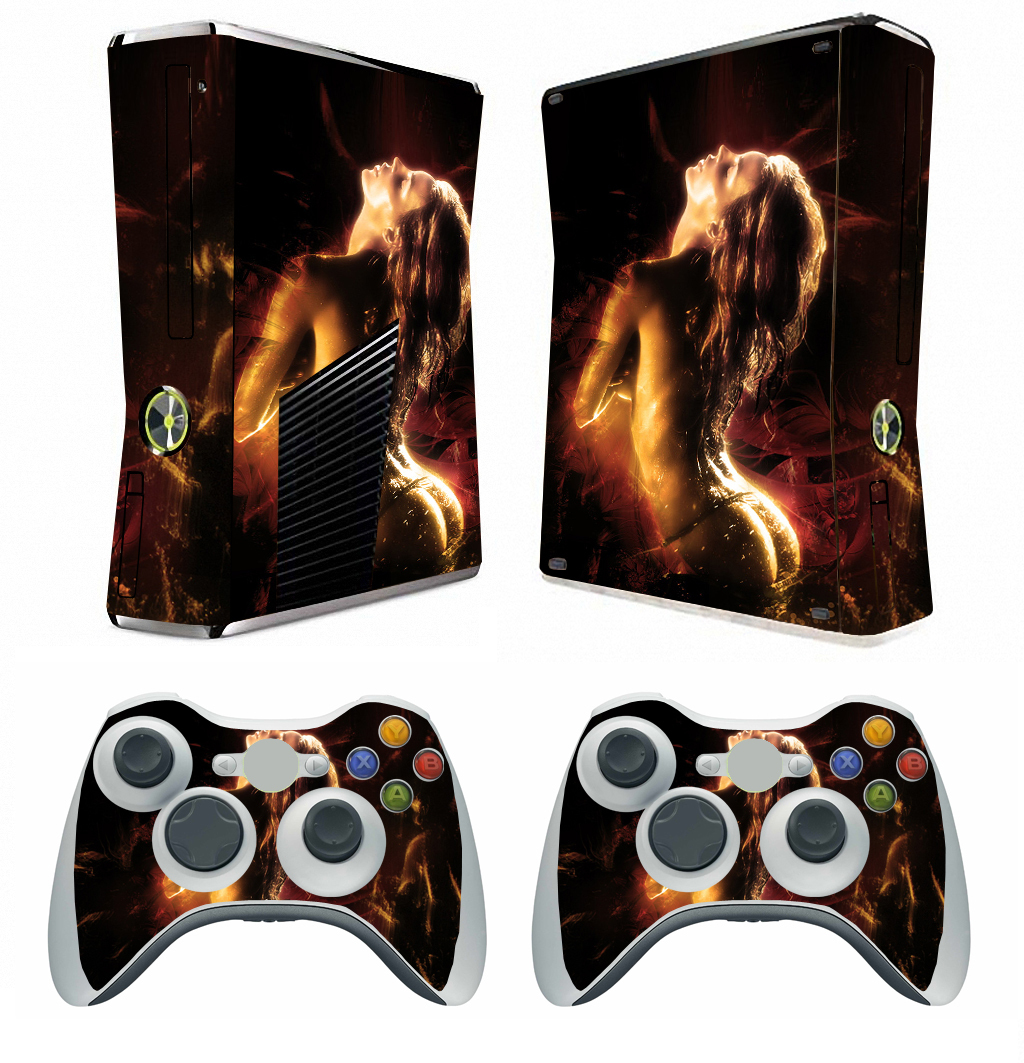 Baby 212 Vinyl Decal Cover Skin Sticker for Xbox360 slim and 2 controller skins