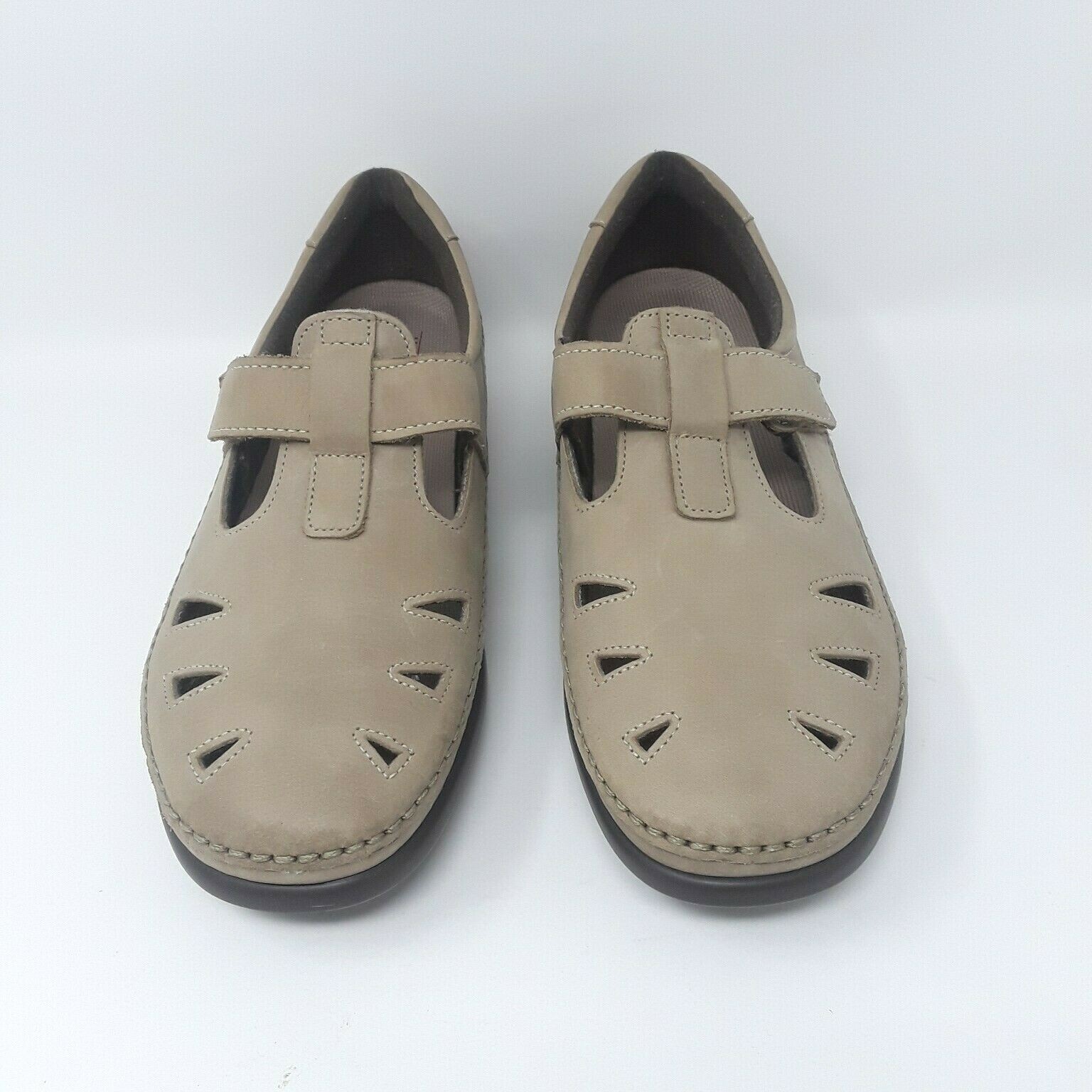 SAS Tripad Comfort USA Roamer Beige Cutouts Casual Flats Shoes Women's US 11M