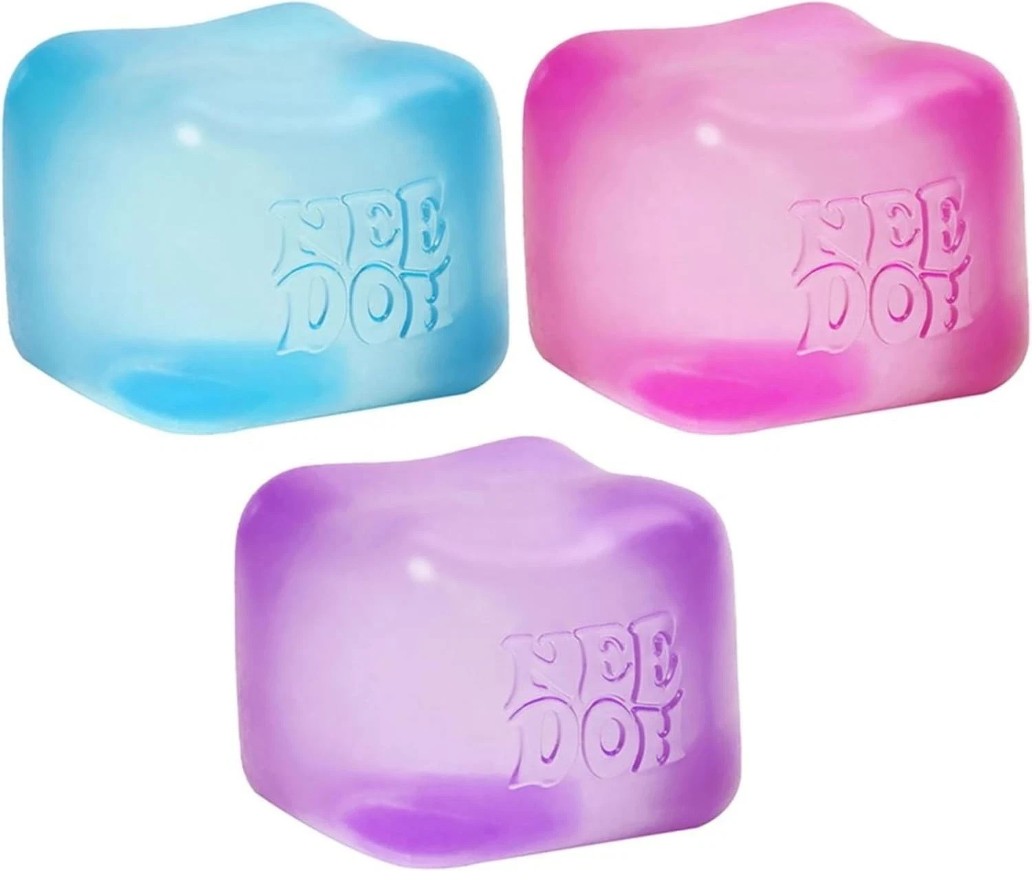 nee doh nice cube - receive a random color ( pink,blue,purple)
