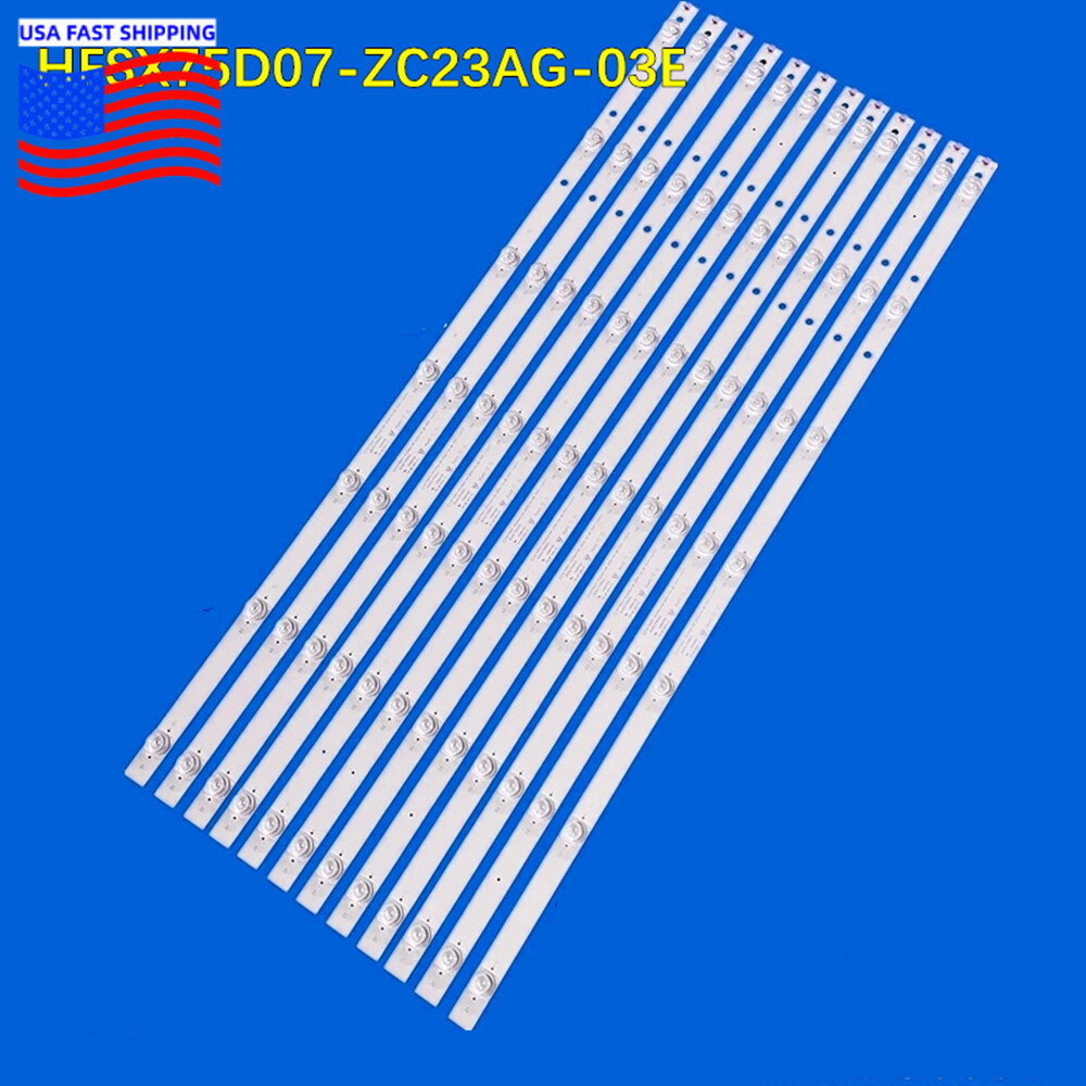 LED strips(12) For 75UD6200 L75M5-4S 75PFL5604/F7 GC75D07-ZC23AG-04 303HX750011