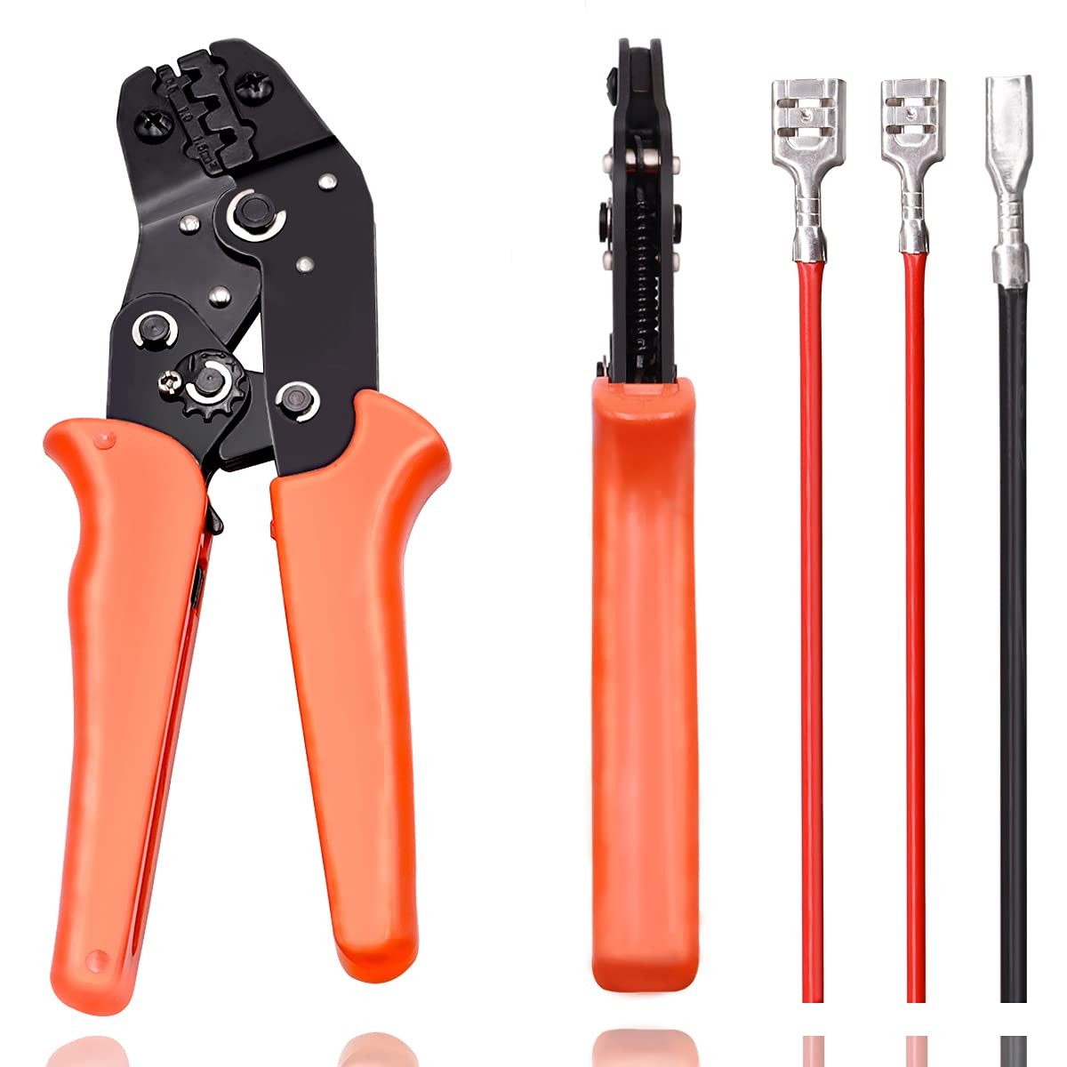 SN48B Ratcheting Wire Crimper Tool AWG 2616 0.51.5mm Open Barrel Terminal