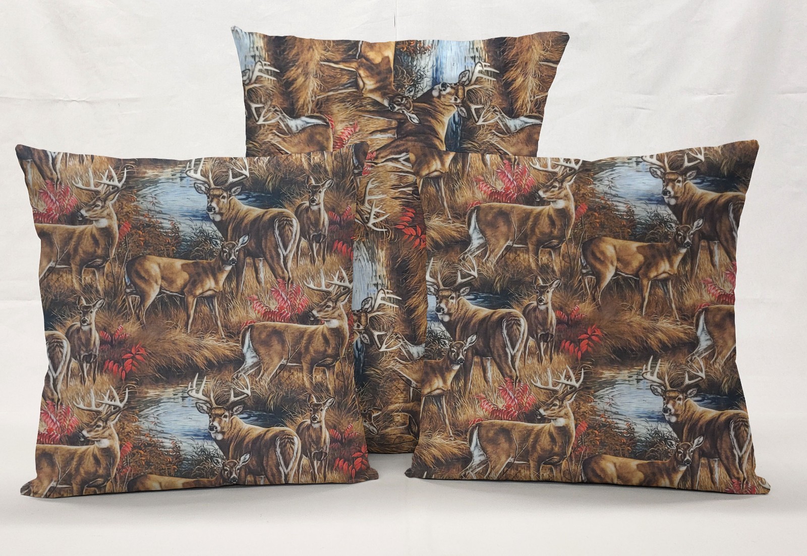 Deer Scenic Forest Woods Pillowcase / Pillow Cover (Many Sizes)