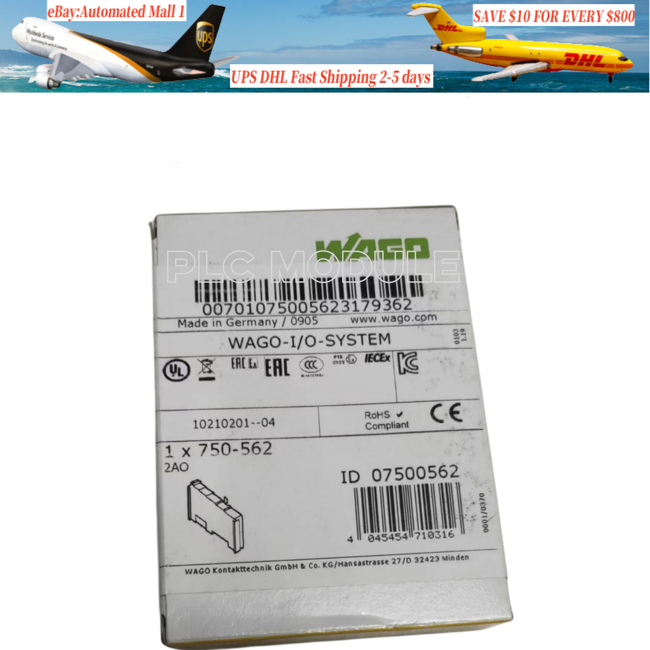 1PCS NEW WAGO 750-562 750562 module fast shipping