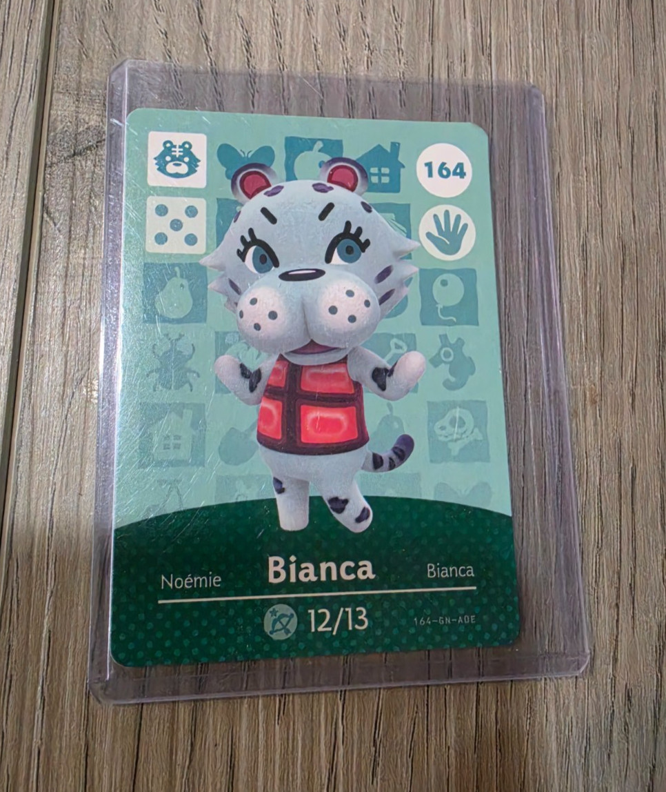 Bianca #164 amiibo Card Nintendo Switch Animal Crossing