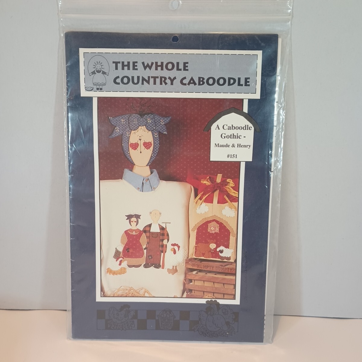 Caboodle Gothic Maude Henry Applique Pattern Whole Country Caboodle