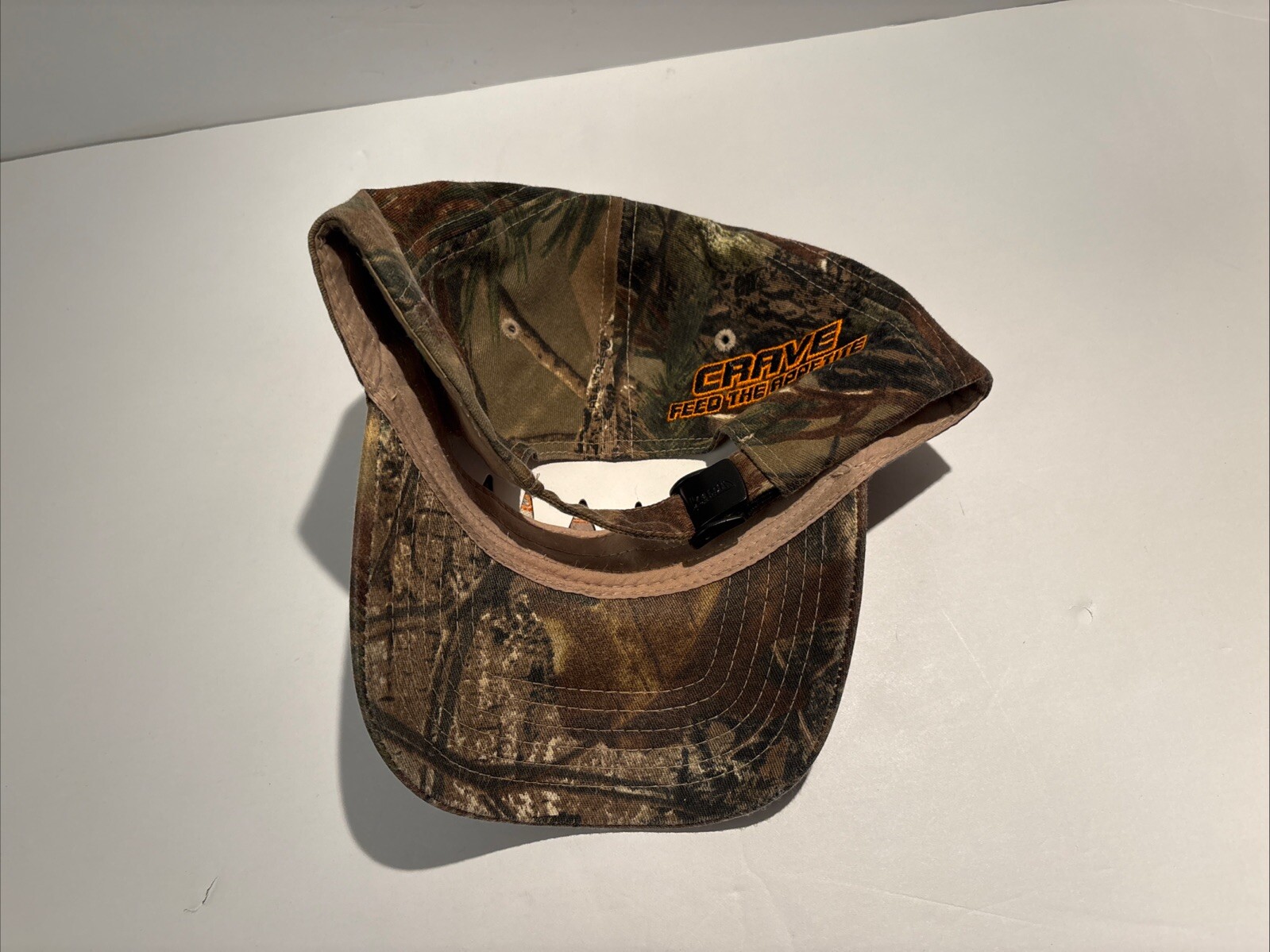 Ross Archery Camo Hat Crave Feed the Appetite Adjustable