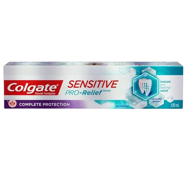 10x Colgate Sensitive Pro-Relief Complete 120ml Toothpaste Arginine, Canada