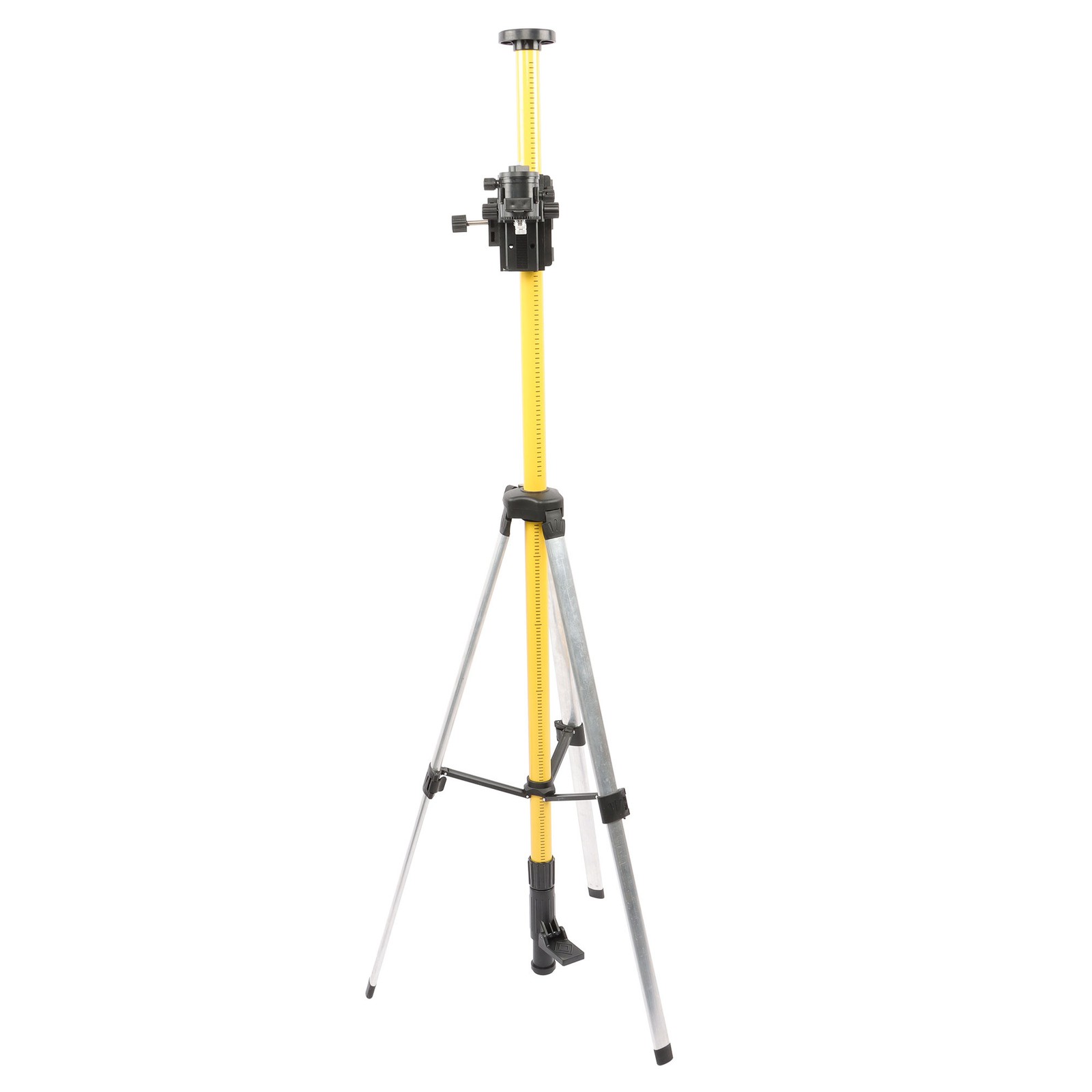 12 Ft./3.7M Laser Pole Laser Level Pole With Tripod Adjustable Telescoping