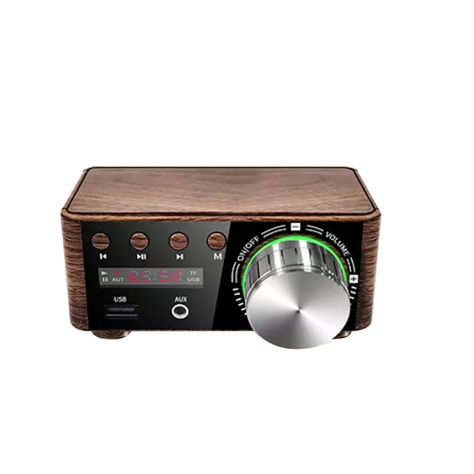 New DC 9V-24V Bluetooth 5.0 Audio Amplifier Class D 80W+80W ABS Audio Amplifier-