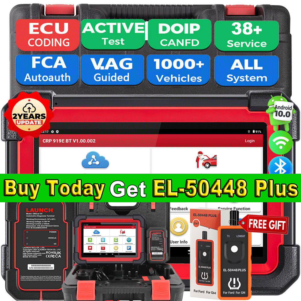 2026 Newest LAUNCH X431 CRP919X BT PRO Bidirectional Car Diagnostic Scanner Tool