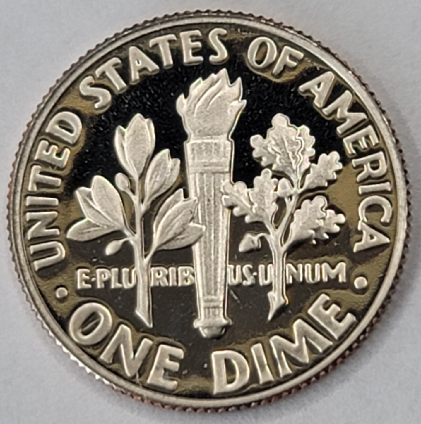 1979 S Gem Proof DCAM Roosevelt Dime - CN-Clad