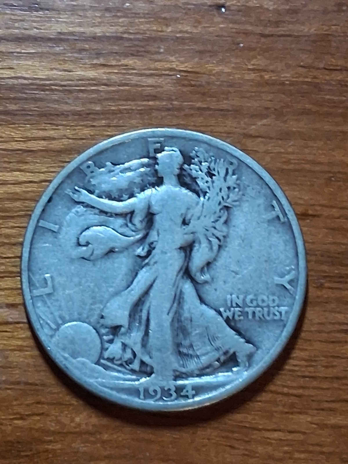 1934 Walking Liberty Half Dollar. Combine Shipping and Save $$$