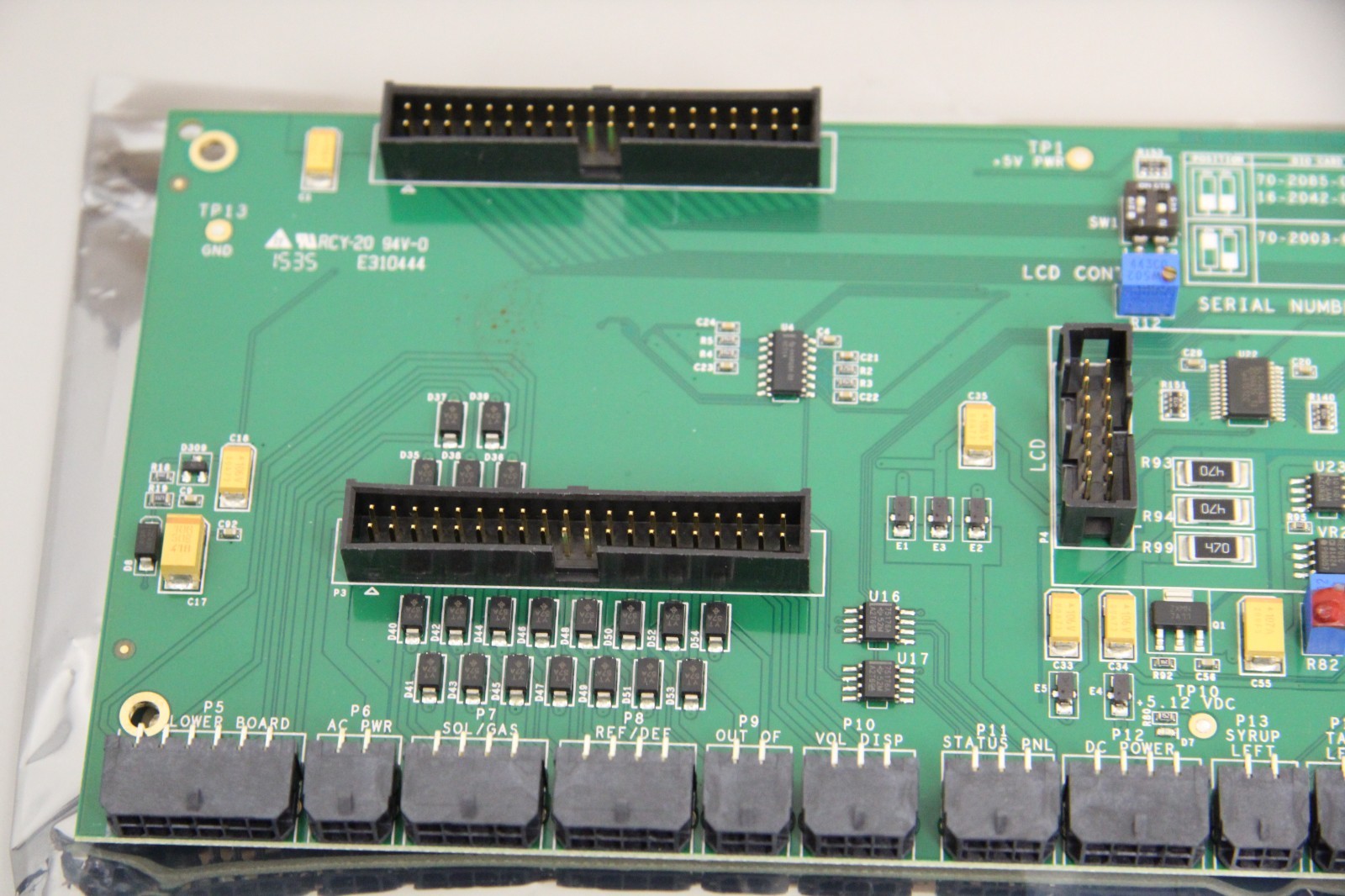 New Open Box FBD 70-2203-0001 Upper Board