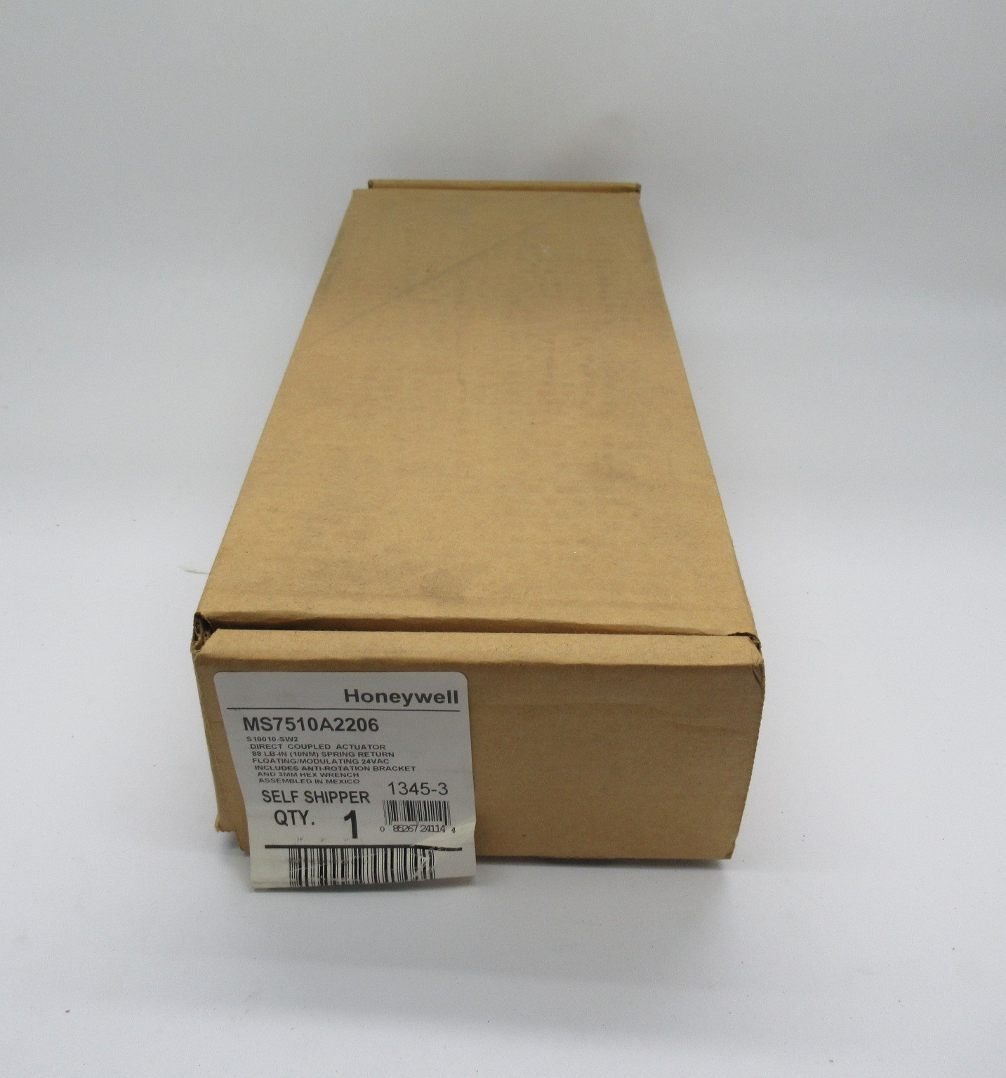Honeywell MS7510A2206 Direct Coupled Actuator Spring Return 24VAC 50/60Hz NEW