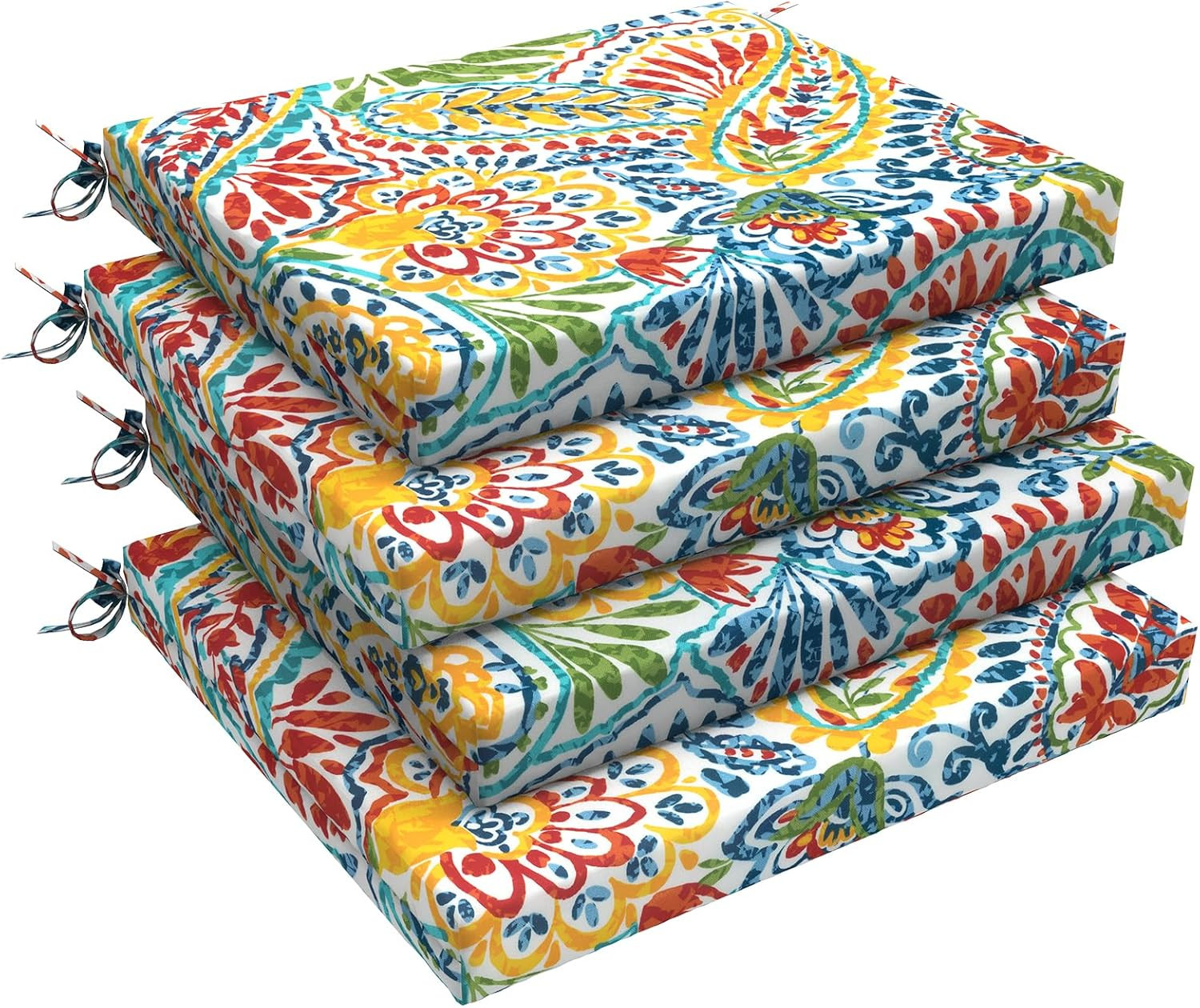 Outdoor Chair Cushions, Water Repellent Patio Furniture Cushions Outdoor Square