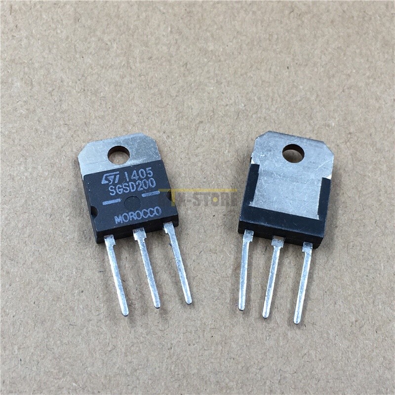 1PCS SGSD200 TRANSISTOR DARL PNP COMPL TO-247 200 *bn