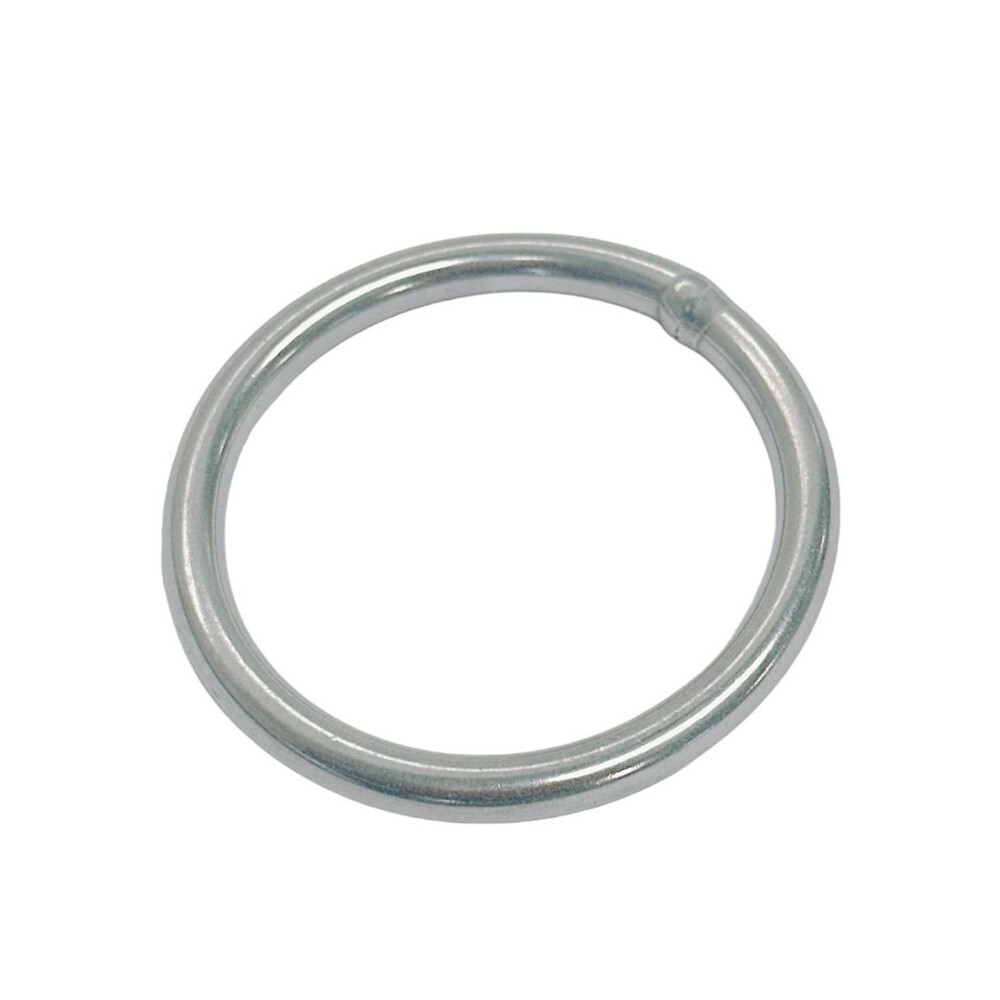 1120 LB WLL Boat Marine Stainless Steel Round Ring Link Connect 5/32" x 1-3/16"