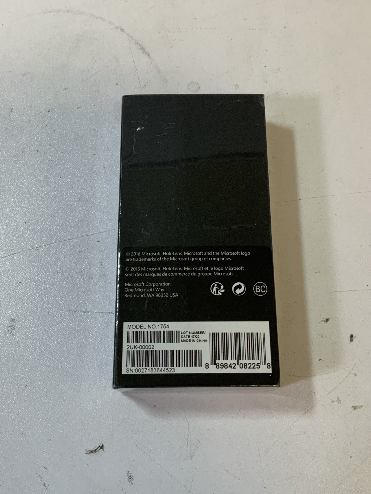 Microsoft HoloLens Clicker Model-1754 Standalone VR Headset, Black "B7B"